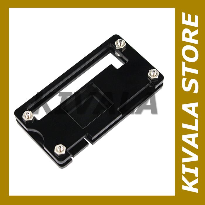 Case Casing Raspberry Pi Zero W dan 1.3 - heatsink - hitam black