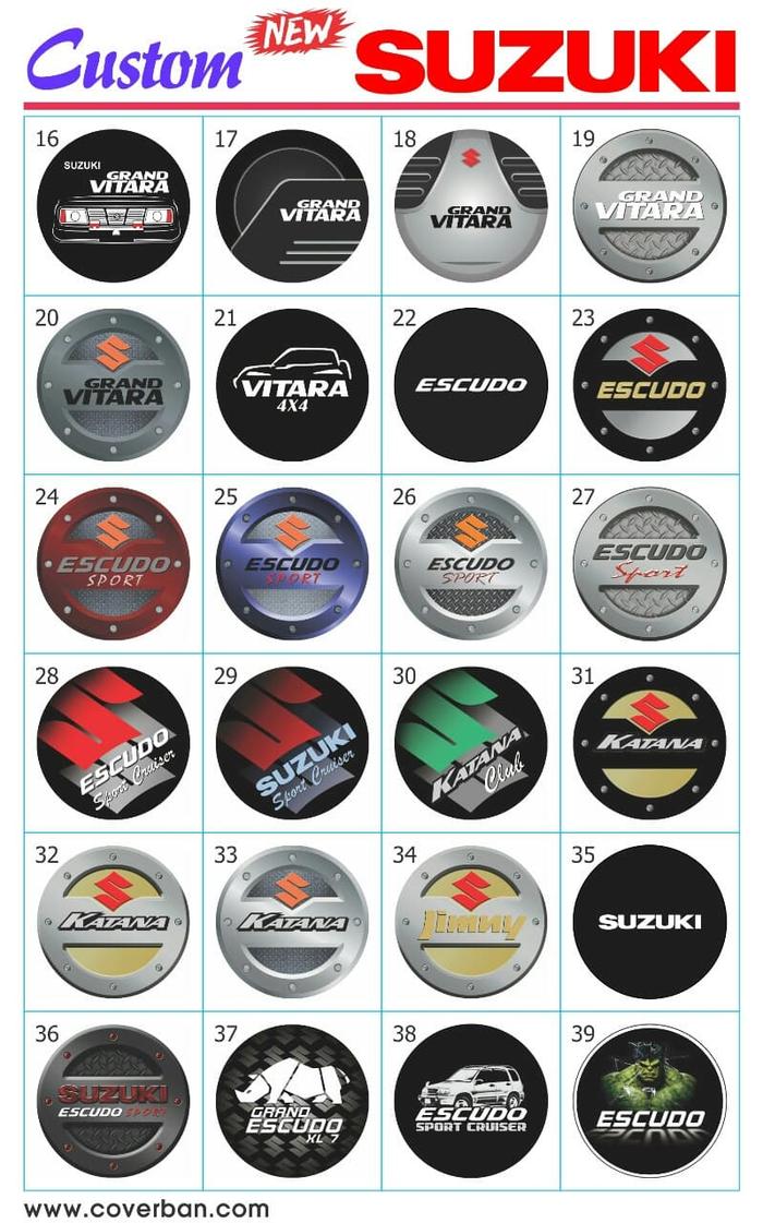 Jual Jual Cover Ban Suzuki Escudo Katana Grand Vitara Kota Tangerang Mamad Pusat Cover Ban Tokopedia