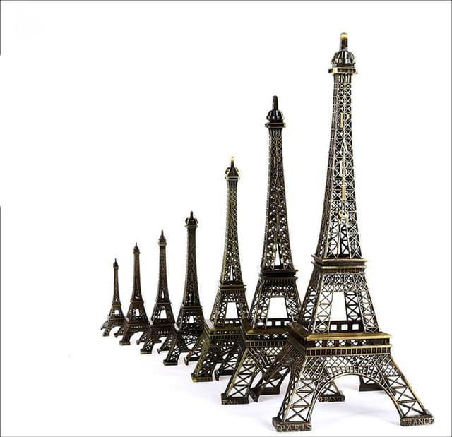 Gambar 22 CM Eiffel tower Pajangan Miniatur eiffel Paris ( France / Prancis ) dari MGM Online undefined Tokopedia