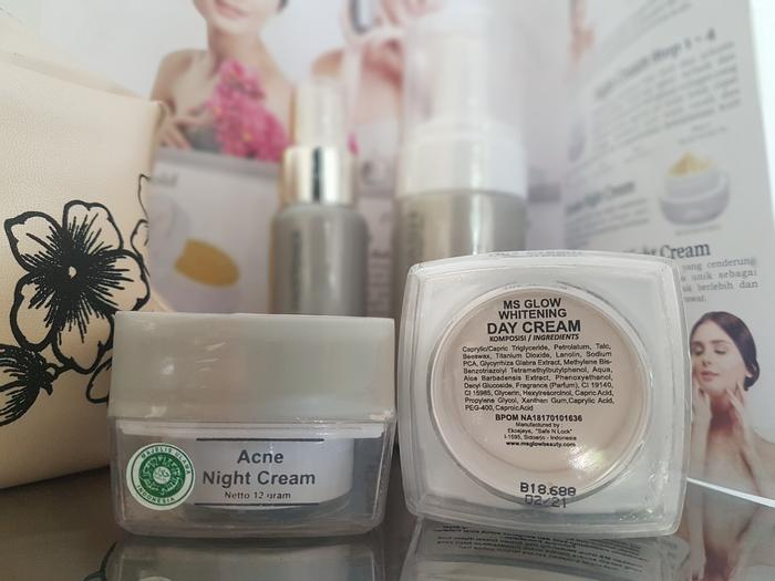 ms glow acne cream
