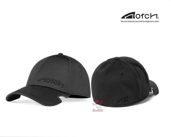 Jual NOTCH CLASSIC FITTED HAT BLACK 