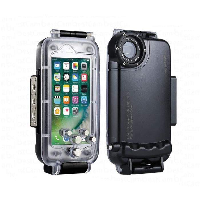 Gambar Diving Waterproof Case For Iphone 7 Plus & 8 Plus - Black dari Camlab.Id undefined Tokopedia