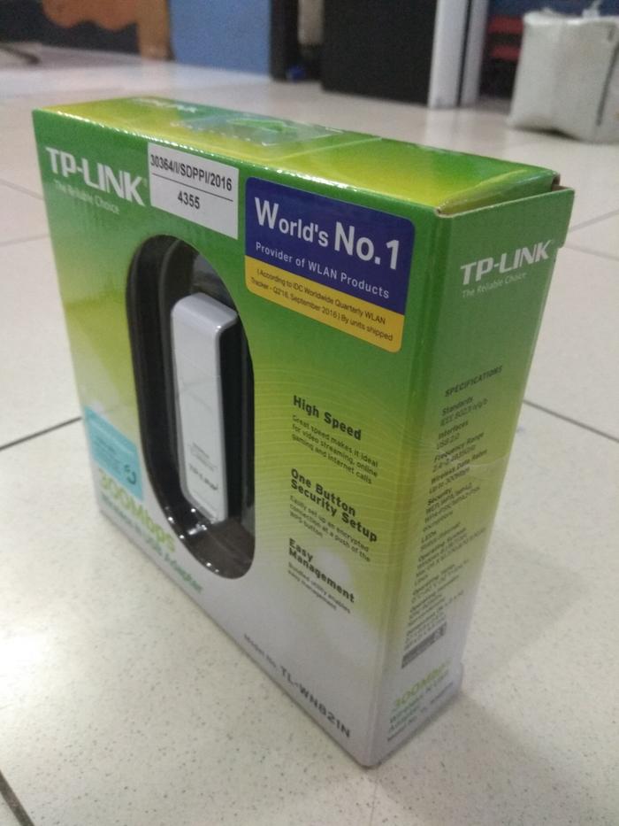 Jual TP-LINK The Reliable Choice 300Mbps Wireless N USB Adapter TL.