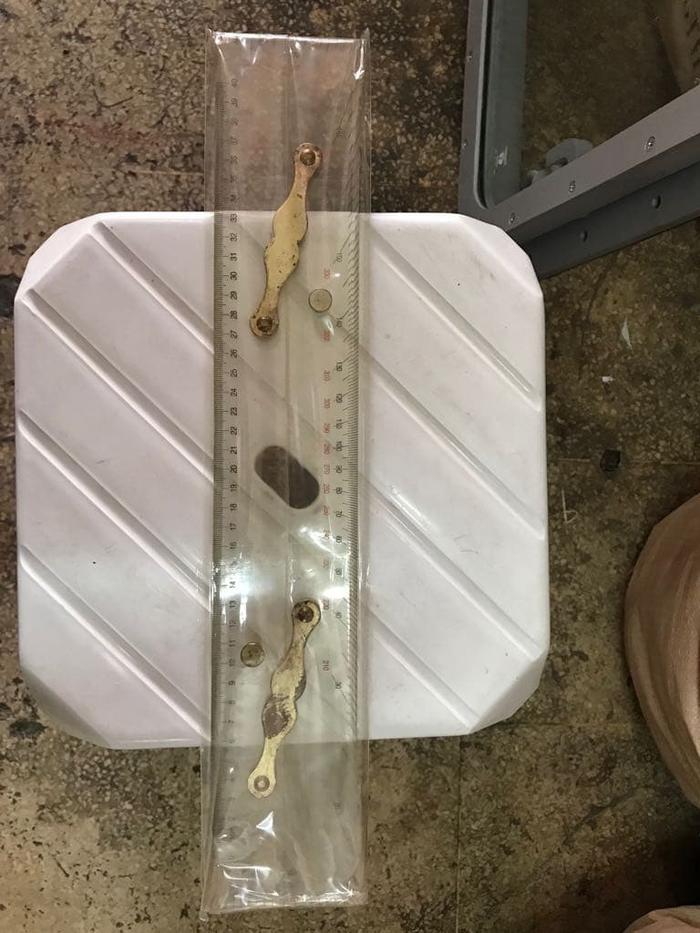 Gambar penggaris / pararell ruller untuk navigasi kapal 450mm dari CV. Ciherang undefined Tokopedia