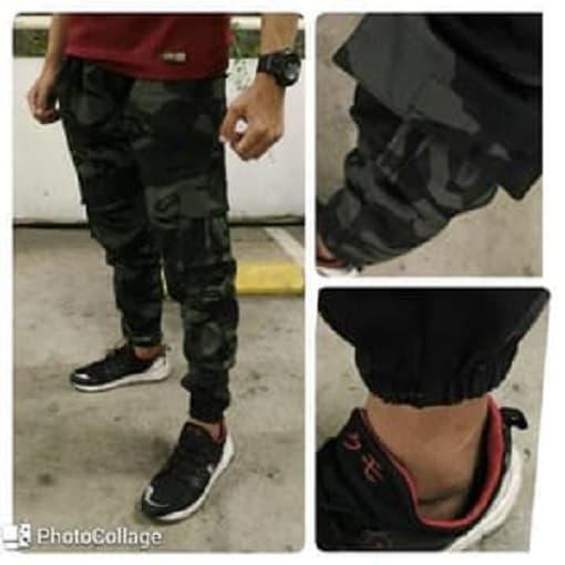 Gambar DC Jogger Training Army Blond Cotton dari elden's sport and gym undefined Tokopedia