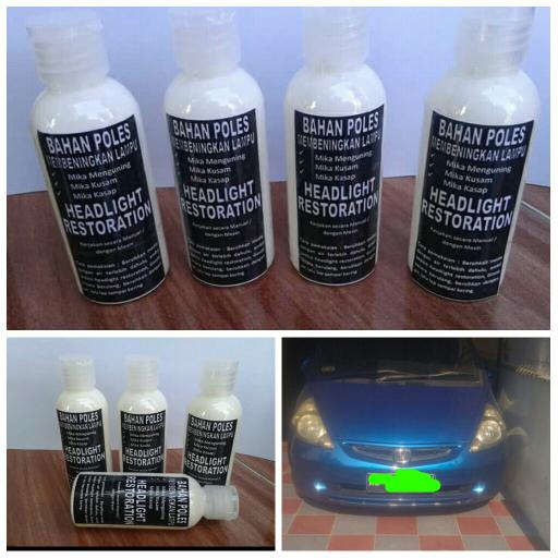 Gambar Poles perawatan pengkilap pembersih kaca mobil yang menguning mantap dari butikku-butikmu undefined Tokopedia