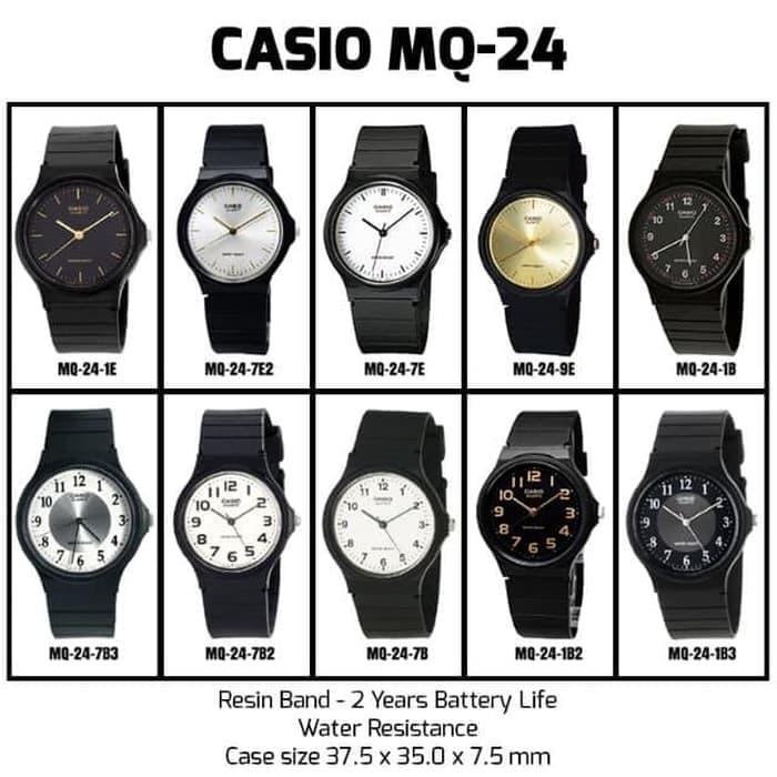 Gambar Jam Tangan Casio Unisex MQ-24 Series Original dari KoleksijamtanganII undefined Tokopedia