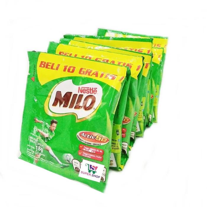 Gambar Nestle MILO Activ Go &#40;isi 10 pcs&#41; dari tokosnackz undefined Tokopedia