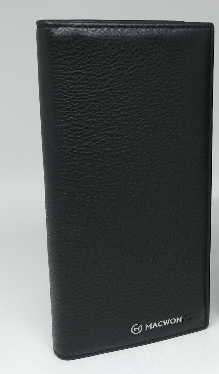 Gambar Macwon Genuine Leather Smart Wallet - Dompet Anti Maling Long - Hitam dari ARiRA Male undefined Tokopedia