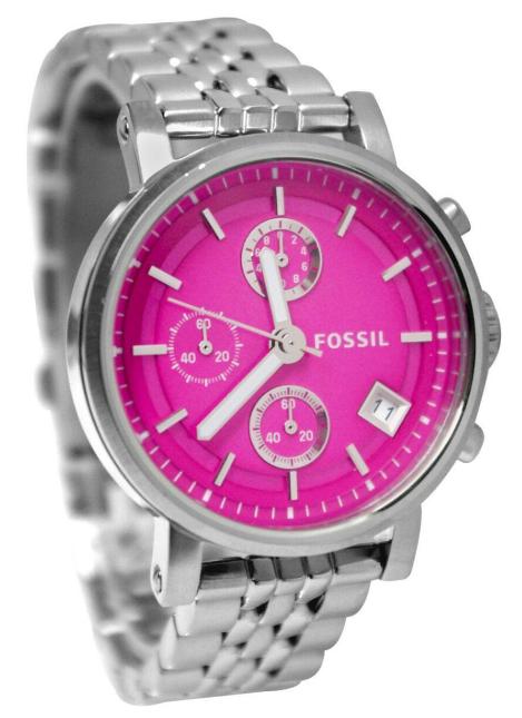 Jual fossil boyfriend bf pink original 
