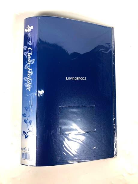 Gambar Clear Holder 40 Lembar ukuran A4 - Biru dari Tokobukuatk undefined Tokopedia