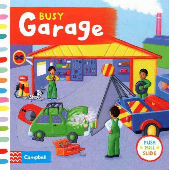 Gambar CAMPBELL Books Busy Garage dari Little Ivy Bookstore undefined Tokopedia