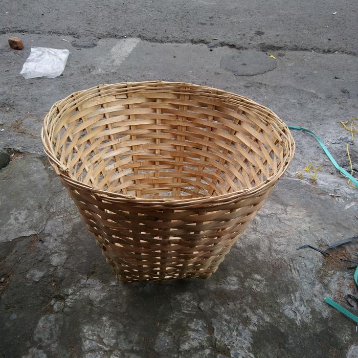 Gambar Tempat sampah bambu/Keranjang sampah bambu dari Sachi olshop 2017 undefined Tokopedia