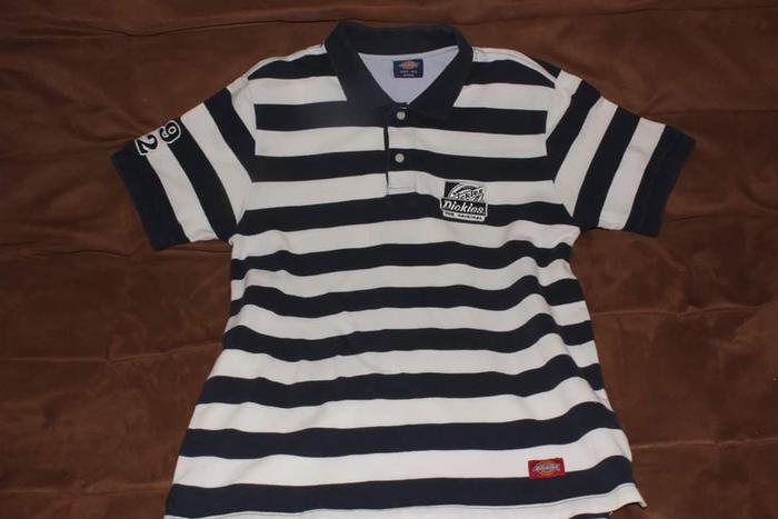 Jual jual Polo shirt Dickies navy-white 
