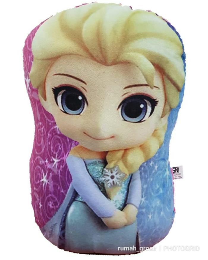 Gambar Bantal Boneka Princess Elsa dari My Online Shops undefined Tokopedia
