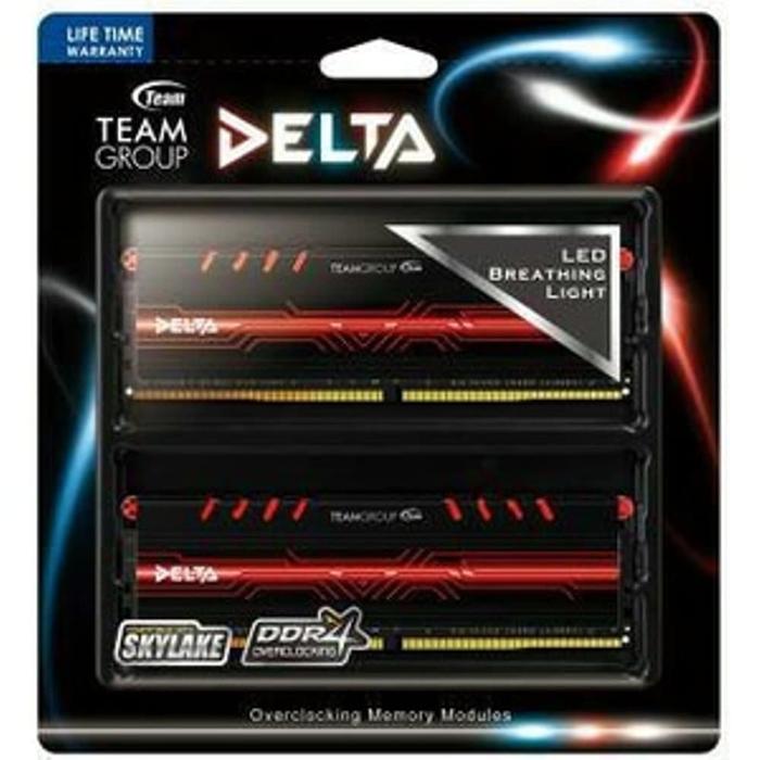 Jual RAM MEMORY DDR4 8GB Team Delta RGB PC3000 Kit (4GB*2