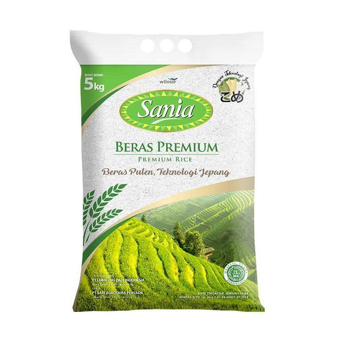 Jual Sania Beras Premium 5 Kg Promo Kab Sidoarjo Dea Wijaya Toserba 