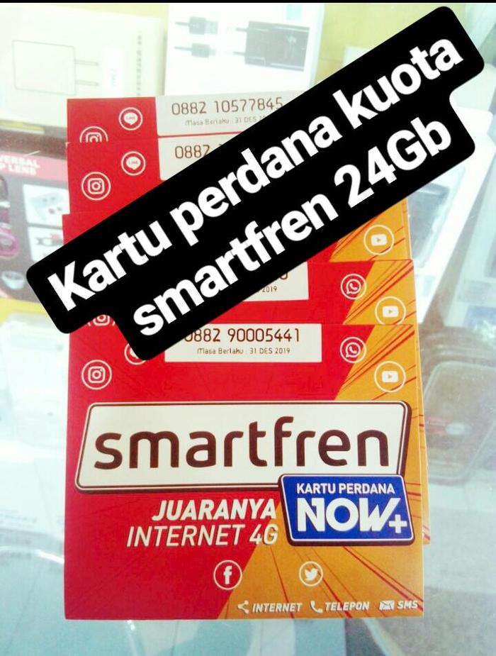 Jual Kuota Internet 24gb Smartfren 4g Lte Aktif 60 Hari Jakarta Utara Raja 4g Tokopedia