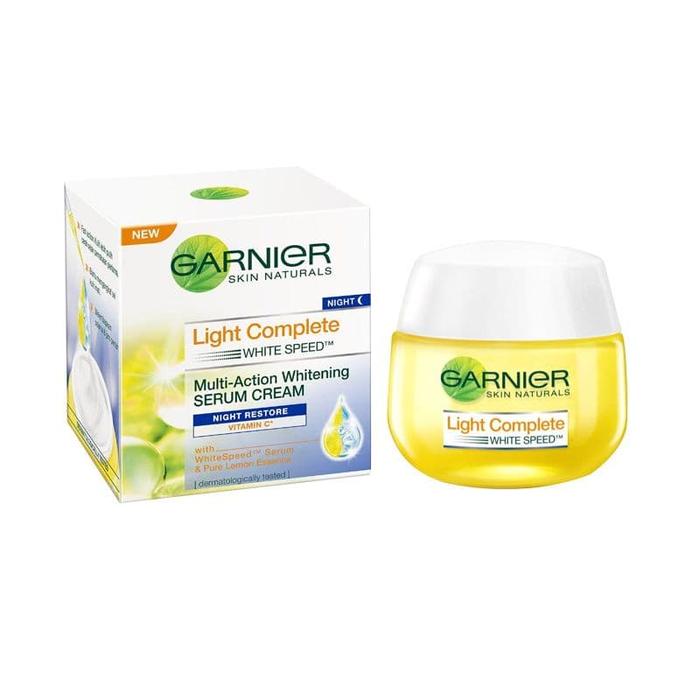 night cream garnier light complete