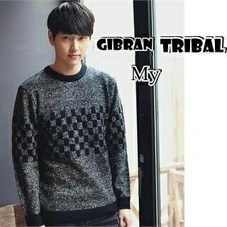 Jual Sweater Rajut Pria - Gibran Tribal 