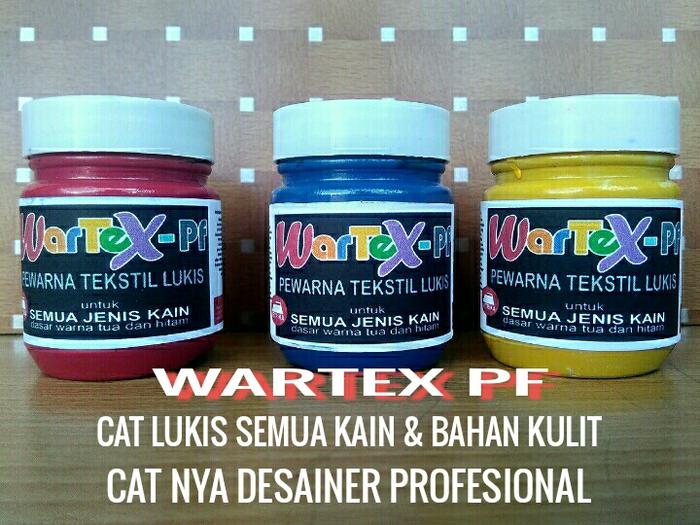 Jual Wartex Pf Cat Pigmen Semua Jenis Kain Dan Bahan Kulit Biru Kota Cimahi Yugiproperti Tokopedia