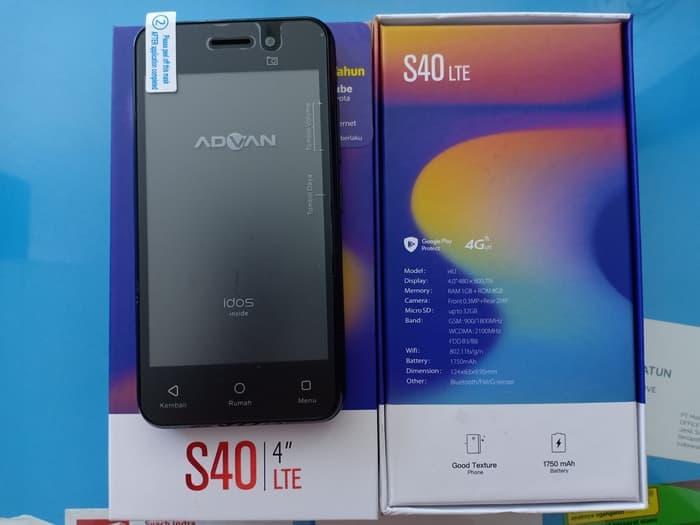 Jual Hp Advan S40 4g Lte Ram 1gb Garansi Resmi Kota Depok Gsm Cellular Tokopedia