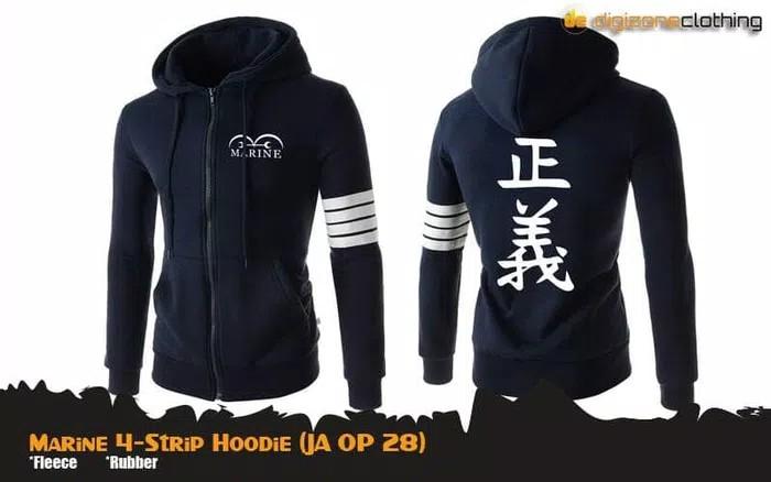 Jaket Anime One Piece Admiral Navy Angkatan Laut Marine Premium XXL