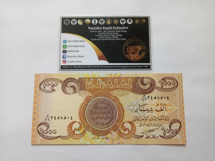Jual Uang 1000 Dinar Iqd Iraq Grade Aunc Unc Kertas Dijamin Original Jakarta Selatan Rr Part Shop Tokopedia