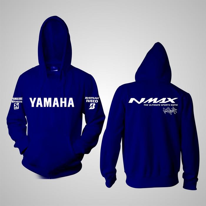 Jual Jaket Sweater Yamaha Nmax Pria wanita siap kirim bisa bayar