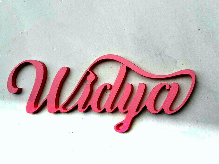 Jual Tulisan Sambung Latin Custom Huruf Timbul Kayu Dekorasi Hiasan Dinding Kab Purworejo Toko Ihsan Ardhya Tokopedia