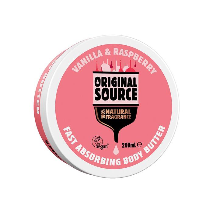 Gambar Original Source Body Butter Vanilla Raspberry Jar 200 ml dari Farmaku undefined Tokopedia