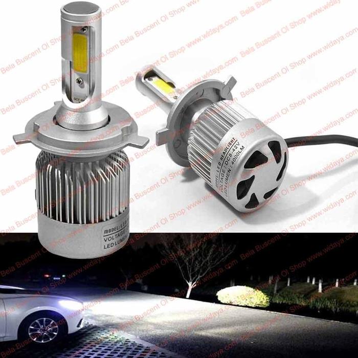 Gambar Car Headlight 36W Lampu Utama Mobil Led Socket H4 Heatsink Fan Cooler dari Bela Buscent Online Shop undefined Tokopedia