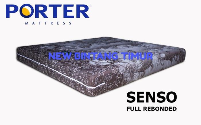 Gambar Kasur Porter Senso Full Rebonded 160 x 200 Mattress Only - Coklat dari New Bintang Timur undefined Tokopedia