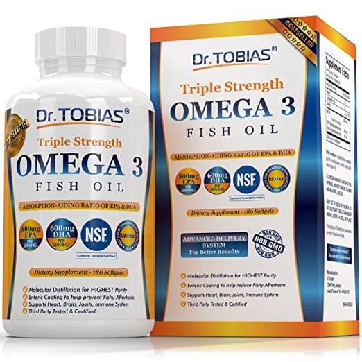 Jual Dr. Tobias Omega 3 Fish Oil Triple Strength - 180 Capsules - Jakarta  Barat - Voucher voucher | Tokopedia