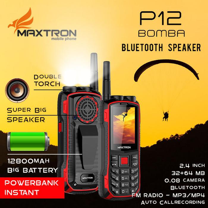 Jual Hp Maxtron P12 Bomba New 12 600 Mah Big Speaker Dual Sim Jakarta Barat Gp Gudang Ponsel Tokopedia