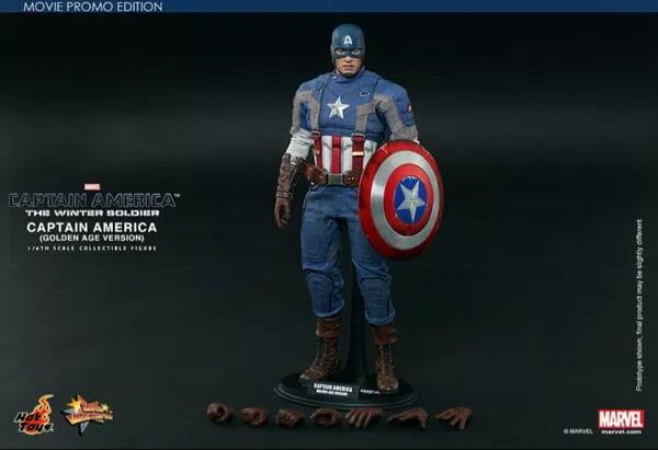 Jual 1/6 captain america golden age Hot toys hottoys Kota