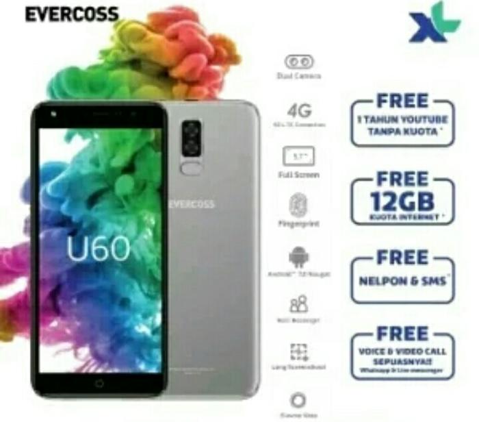 Jual Hp Evercoss U60 Baru Kab Malang Sifasopp Tokopedia