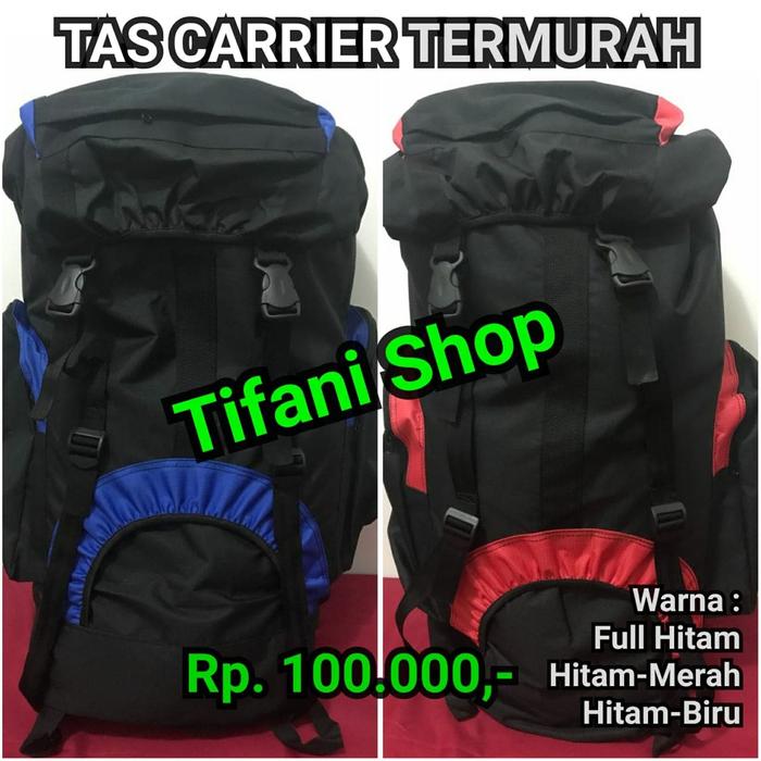 Gambar TAS CARRIER Besar 60L Hiking Camping Gunung Backpack Termurah Bandung dari Tifani Shop Bandung undefined Tokopedia