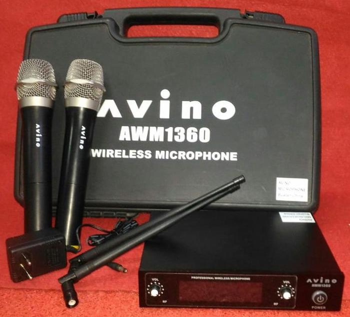 Jual Professional Wireless Microphone System Avino AWM-1360 | Mic mik -  Kab. Cilacap - Toped Kita | Tokopedia