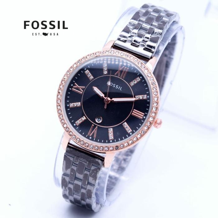 Jam Tangan Fossil Stainless Steel New 