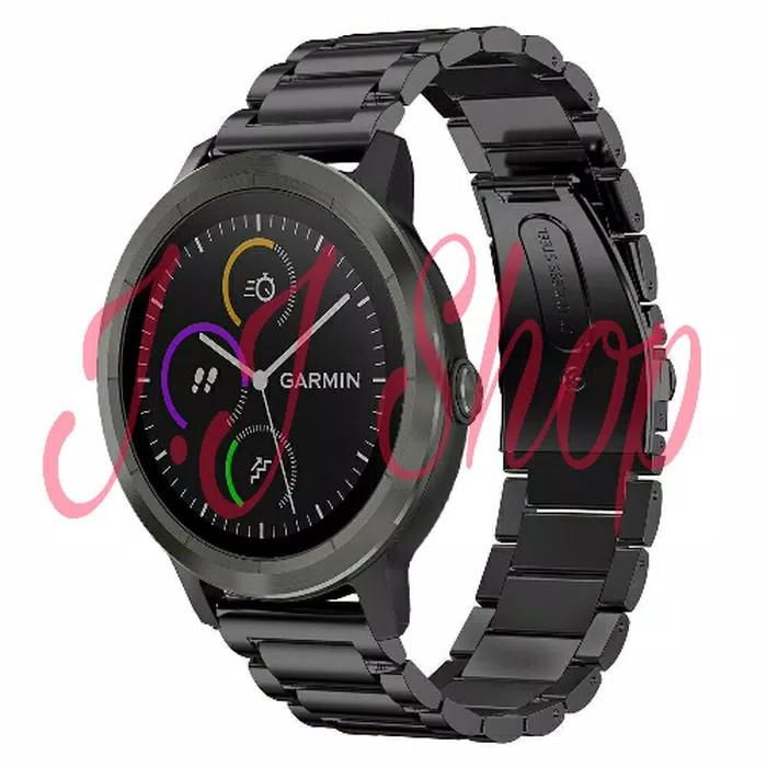 Jual Garmin Vivoactive 3 Stainless Steel Strap Band Smartwatch Tali Jam -  Hitam - Jakarta Utara - Logam Mulia Termurah | Tokopedia