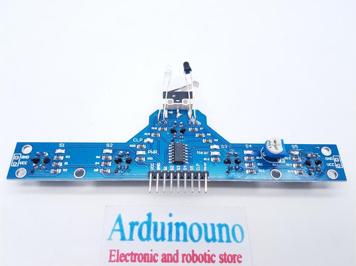 Gambar BFD-1000 5 Channel infrared Tracing Sensor Module robot line follower dari Arduinouno undefined Tokopedia