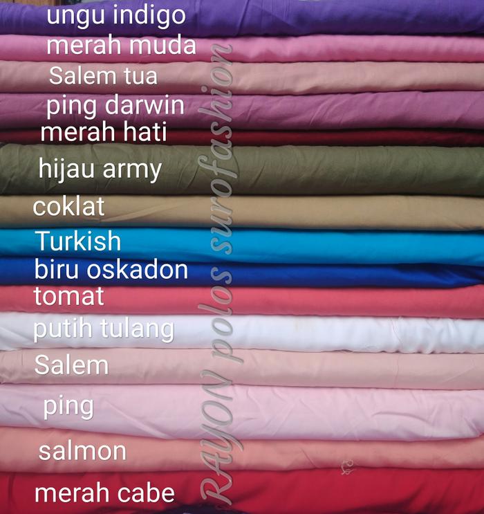 Jual Kain Rayon Polos Harga Setengah Meter Putih Kab Cirebon Suro Fashion Tokopedia Jual Kain Rayon Polos Harga Setengah Meter Putih Kab Cirebon Suro Fashion Tokopedia