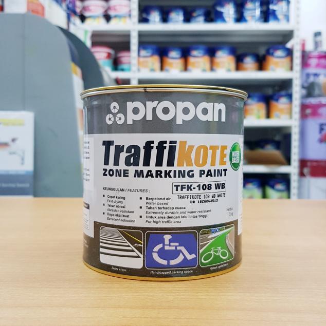 Jual Propan Traffikote Cat Marka Jalan Waterbased 1 Kg Jakarta Barat Wanda Paints Tokopedia