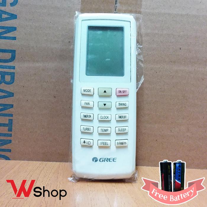 Gambar Remot AC Gree - Ori/ORIGINAL - Air Conditioner Remote a dari Welectronic-shop undefined Tokopedia