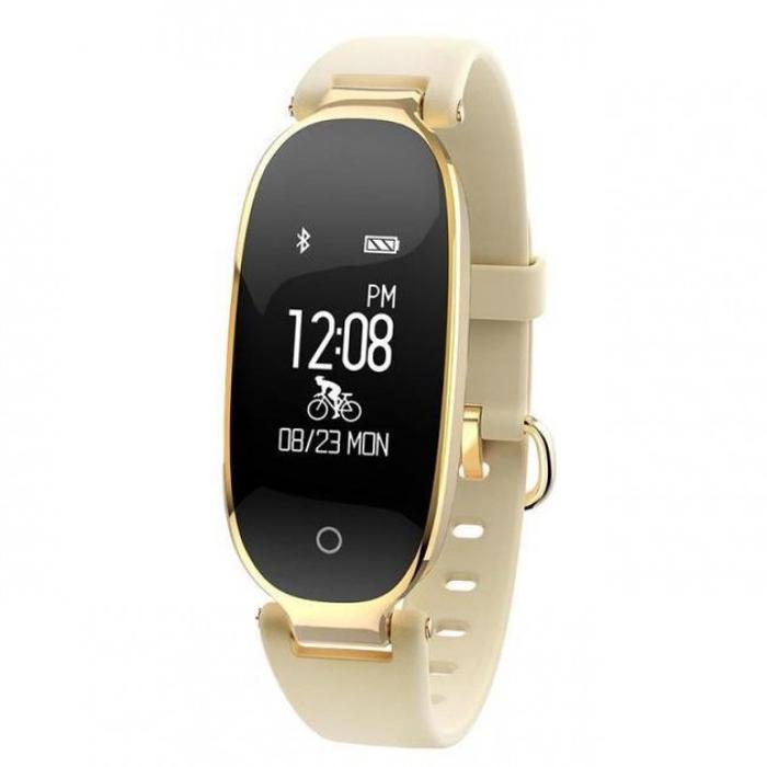 Jual S3 Fashion Bluetooth Smart Band Bracelet Heart Rate Monitor