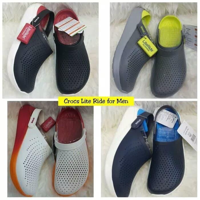 Crocs Literide For Men Jual New Sepatu Sandal Pria Original Crocs