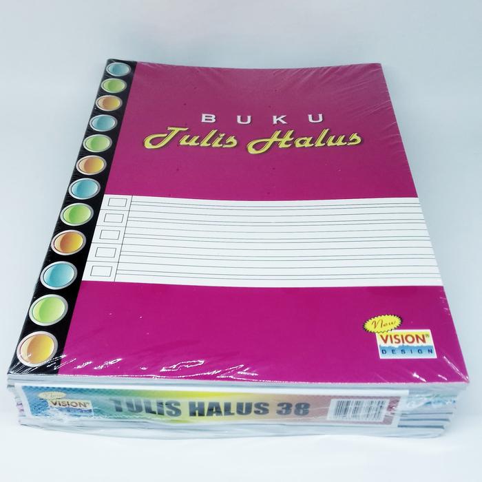 Gambar [PCS] BUKU TULIS HALUS VISION dari Petruk Sejahtera ATK undefined Tokopedia