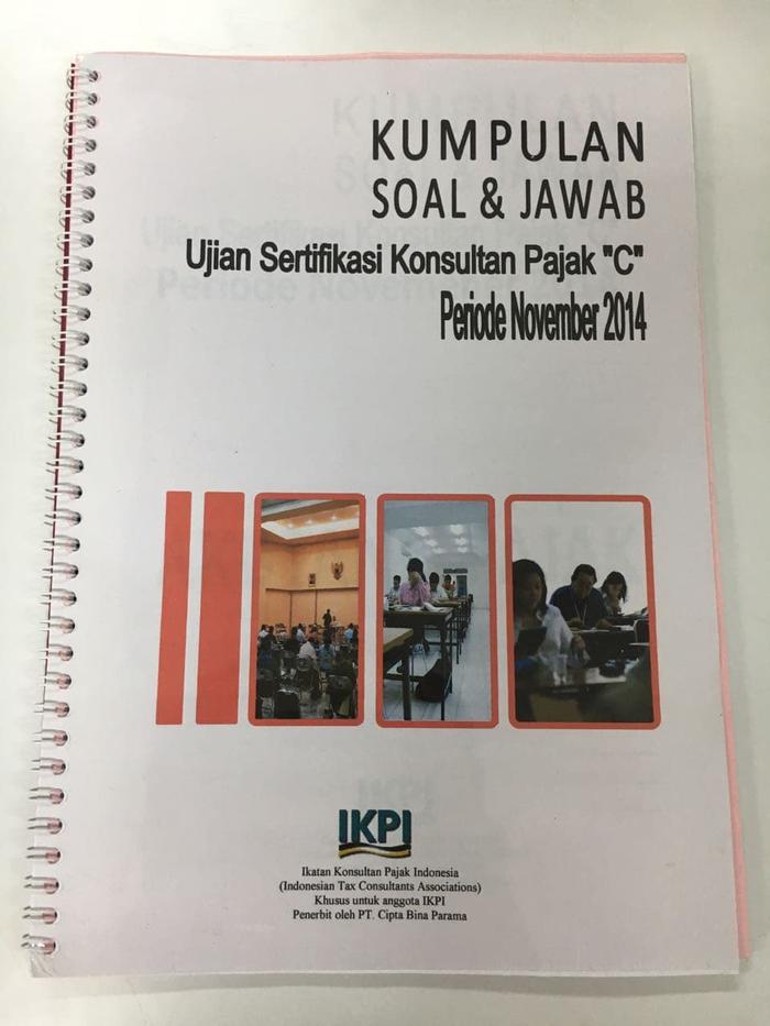 Gambar KUMPULAN SOAL & JAWAB USKP C - NOVEMBER 2014 dari Tax Training House undefined Tokopedia