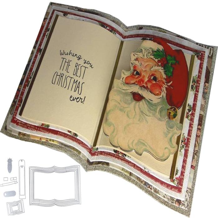 Gambar Cutting Dies - Books Frame Customized Pattern (18pcs) dari JPL CRAFT STORE undefined Tokopedia